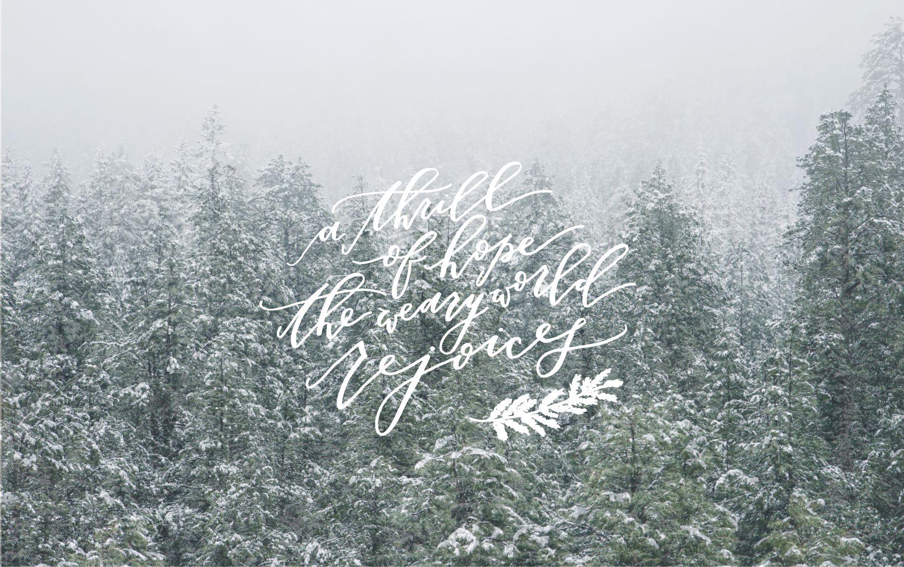 Holiday Wallpaper — Whitney Farnsworth Calligraphy & Design